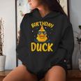 Rubber Duckies Birthday Duck Rubber Duck Women Hoodie Gifts for Her