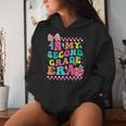 In My Second Grade Era Girl Back To School 2Nd Grade Teacher Women Hoodie Gifts for Her