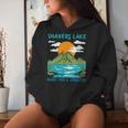 Shavers Lake Shark Free And Unsalted Nature Lover Women Hoodie Gifts for Her
