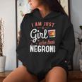 Sono Solo Una Ragazza Che Ama Il Cocktail Di Negroni Felpa con cappuccio da donna Regalos para ella