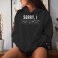 Sorry I-Dgaf Hidden Message Guitar Chords Cool For Women Kapuzenpullover für Damen Geschenke für Sie