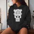 Tekno Spiral Nomadinyl 23 Acid Dj Rave Felpa con cappuccio da donna Regalos para ella