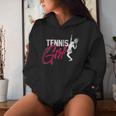 Tennis Player Girls Tennis Kapuzenpullover für Damen Geschenke für Sie