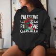 Una Ragazza Palestinese Con Una Bandana Palestinese Palestina Felpa con cappuccio da donna Regalos para ella