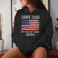 Usa Flag Hawk Tuah 24 Spit On That Thang 2024 Women's Kapuzenpullover für Damen Geschenke für Sie