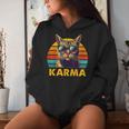 Vintage Cat Music For Nage Girls Children Karma Kapuzenpullover für Damen Geschenke für Sie