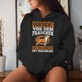 Women's Bull Terrier Orsichtor Dem Frauen Kapuzenpullover für Damen Geschenke für Sie