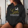 Women's Girls' Weekend Present Women's Weekend Girls' Strip Kapuzenpullover für Damen Geschenke für Sie