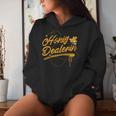 Women's Honey Dealer Beekeeper Honey Dealer Bee Kapuzenpullover für Damen Geschenke für Sie