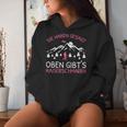 Women's Oben Gibt's Kaiserschmarrn Bergsteiger Mountain Hiking Slogan S Kapuzenpullover für Damen Geschenke für Sie