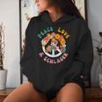 Women's Peace Love And Schlager Outfit Women's Hit Party Women's Kapuzenpullover für Damen Geschenke für Sie