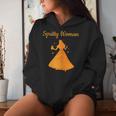 Women's Spritty Woman Beer Alcohol Saufen Trinkerin Malle Jga Saying Kapuzenpullover für Damen Geschenke für Sie