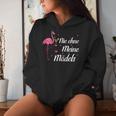 Women's Wine Sparkling Wine Prosecco Saufen Flamingo Nie Ohne Meine Girls Kapuzenpullover für Damen Geschenke für Sie