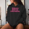 World's Best Ex Girlfriend Kapuzenpullover für Damen Geschenke für Sie