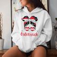 Austria Austria Austrian Girl Austrian Flag Kapuzenpullover für Damen Geschenke für Sie