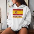 Bandiera Spagnola Idea Per Donne E Bambini Spagna Flag Outfit Felpa con cappuccio da donna Regalos para ella