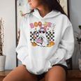 Boo-Jee Cute Ghost Coffee Toddler Girl Halloween Women Hoodie Gifts for Her