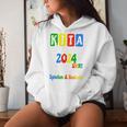 Children's Kita Abgänger 2024 Kita Geschafft 2024 Nursery Graduate 2024 Kapuzenpullover für Damen Geschenke für Sie