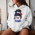 Drapeau France Pour Fille France Pour Sweat à capuche femme Cadeaux pour elle