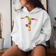 Ginnastica Ginnasta Ragazza Bambina Donna Felpa con cappuccio da donna Regalos para ella