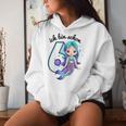 Girls' Mermaid Ich Bin Schon 6 Geburtstag Kapuzenpullover für Damen Geschenke für Sie