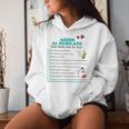 Maglia Sposa Addio Al Nubilato Gioco Lista Cose Da Fare Felpa con cappuccio da donna Regalos para ella