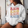 Rain City Groovy Felpa con cappuccio da donna Regalos para ella