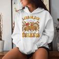 I Teach The Cutest Turkeys Thanksgiving Teacher Women Hoodie Gifts for Her