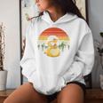 Vintage Cool Duck With Sunglasses Ducks Women Hoodie Gifts for Her