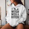 Witch With A Hitch Camping Van Rv Camper Mom Women Hoodie Gifts for Her