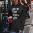 26° Compleanno Uomini Donne Nati Agosto 1998 Felpa con cappuccio da donna Regalos divertidos