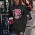 Anime E Gatti Amante Manga Ragazza Kawaii Otaku Fiori Di Ciliegio Felpa con cappuccio da donna Regalos divertidos