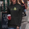 Avocado Heartbeat Avocado Camicia Regaloegan Uomini Donne Felpa con cappuccio da donna Regalos divertidos