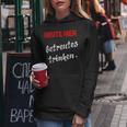 Betreutes Trinken Beer Saufen Outfit Partner Look Kapuzenpullover für Damen Lustige Geschenke