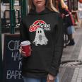 Boosch-Beer Halloween Ghost Drinking Beer Men Women Hoodie Personalized Gifts