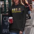 Camicia Beergetarian Divertente Amante Della Birra Birra Diversity Felpa con cappuccio da donna Regalos divertidos