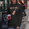 Cello Girl Cello Playerioloncello Cellist S Kapuzenpullover für Damen Lustige Geschenke