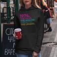 Compleanno Regalointage 1974 Year Woman Myth Legend Felpa con cappuccio da donna Regalos divertidos