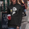 Coole Sonnenbrille Pandabär Bier Trinkend Pandas Kapuzenpullover für Damen Lustige Geschenke