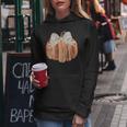 Coquette Bow Pumpkin Thanksgiving Rustic Fall Girl Women Women Hoodie Personalized Gifts