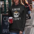 Cute Coffee Time Joke Great Brew Enthusiast Cafe Barista Felpa con cappuccio da donna Regalos divertidos