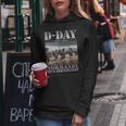 D-Day 80Th Anniversary Normandy D-Day Omaha Beach 1944 Felpa con cappuccio da donna Regalos divertidos