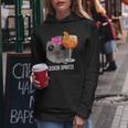 Delicious Spritzi X Sad Hamster Meme Girl Hallöchen Aperölchen Kapuzenpullover für Damen Lustige Geschenke