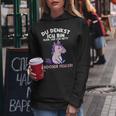 Du Denkst Ich Bin Klein Lieb Und Nett Einhorn Girl's Women's Kapuzenpullover für Damen Lustige Geschenke