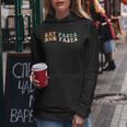 Eat Pasta Run Fasta Spaghetti Lovers Groovy Retro Kapuzenpullover für Damen Lustige Geschenke