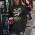 Equestrian I Don't Need A Knight Shining Armor Riding Horse Women Hoodie Personalized Gifts