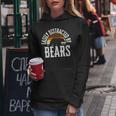 Facilmente Distratto Dagli Orsi Lgbtq Rainbow Gay Daddy Bear Prid Felpa con cappuccio da donna Regalos divertidos