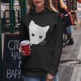 Fan Des Chats Mignon Cadeaux Pour Amoureux Des Chats Matoux Sweat à capuche femme Cadeaux drôles
