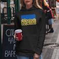 Girasol Bandera Ucrania Lindo Floralintage Ucrania Sudadera con capucha para mujer Regalos divertidos