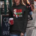 Ich Bin Nur Zum Essen Hier Christmas Women Kapuzenpullover für Damen Lustige Geschenke